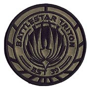 Battlestar Galactica Triton 39 Premium Ship Patch